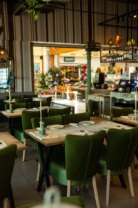 Wnętrze restauracji wlłoskie Trattoria Rialto w Krakowie