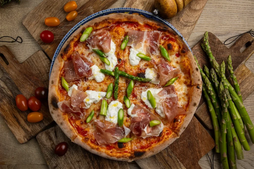 pizza podawana w Trattori Rialto