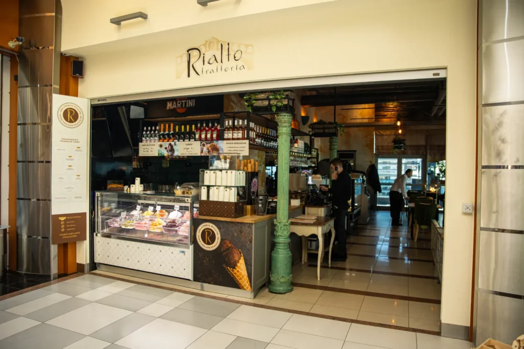 wejscie do restauracji