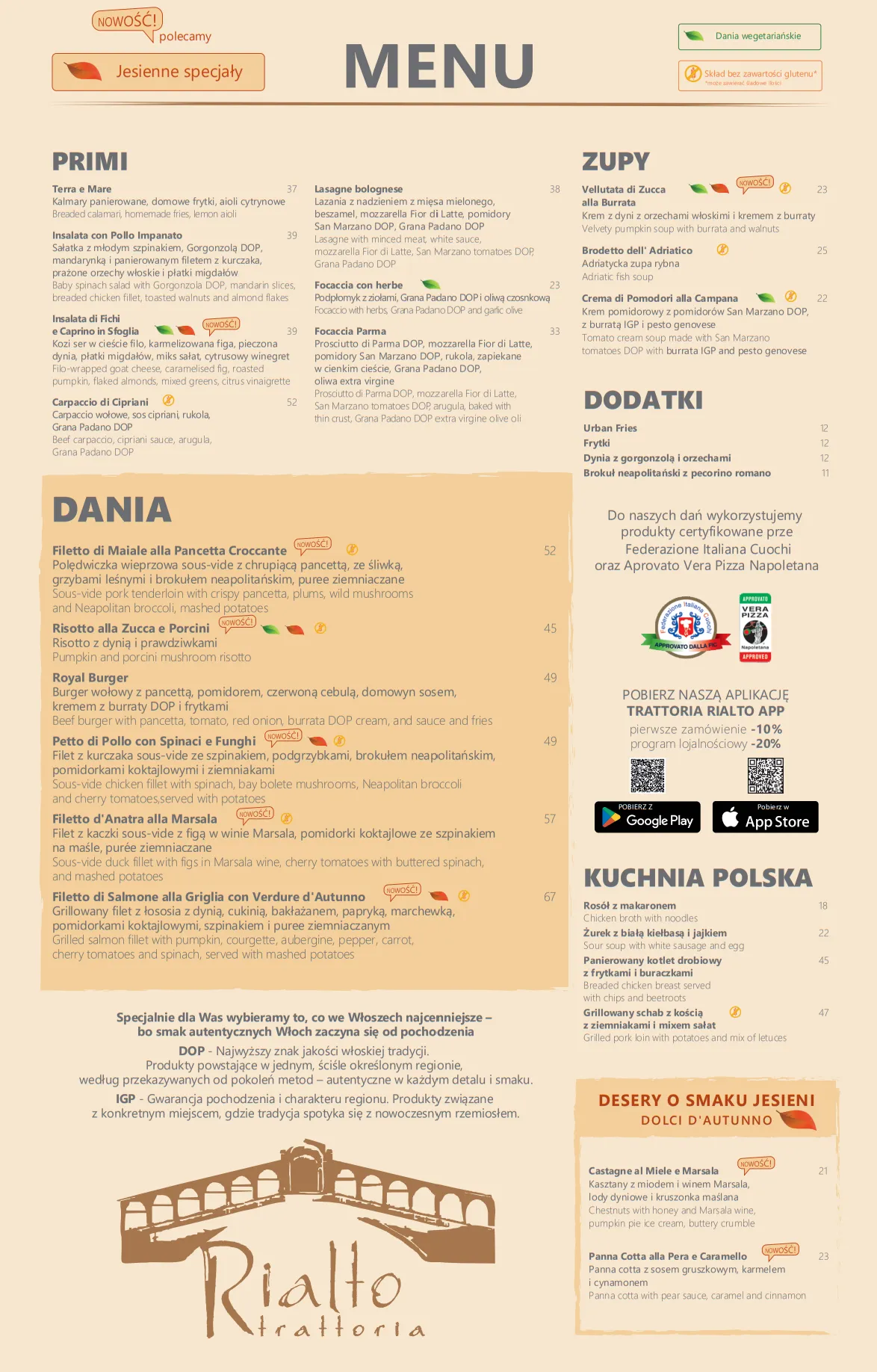 Rialto menu pion awers 25 09 2026